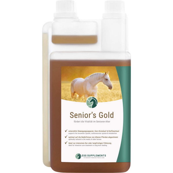 ESS Supplements Senior's Gold, Ergänzungsfuttermittel, Liquid