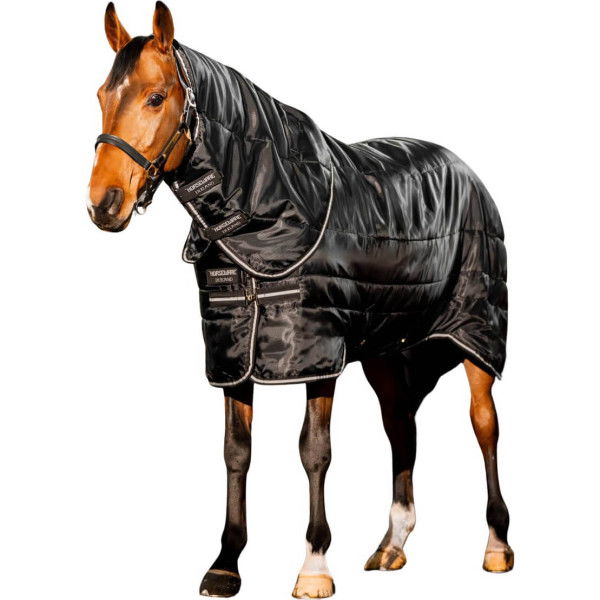 Horseware Underrug Easy-Layer Stable Plus, Stable Rug, 200 g, incl. Removable Neck Cover