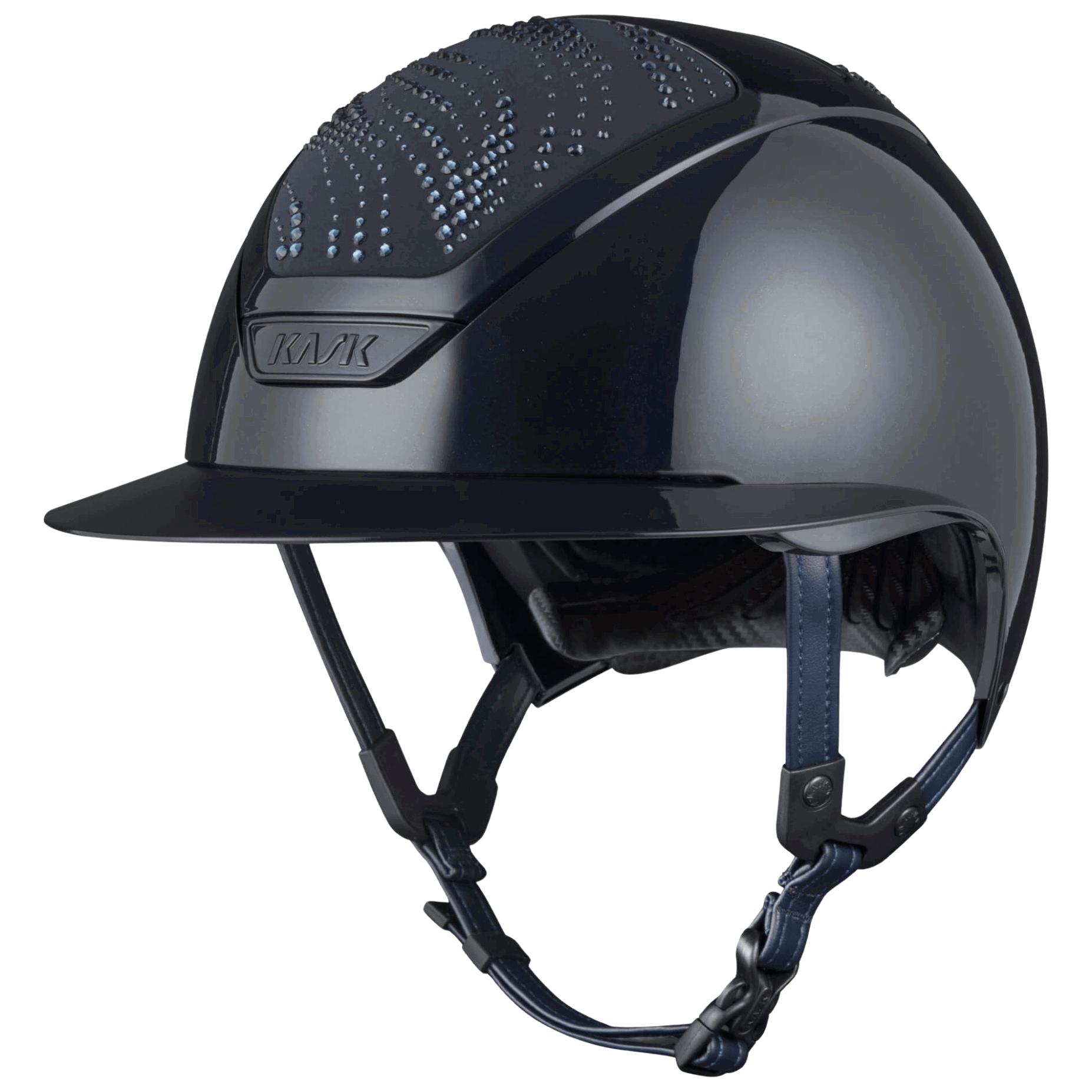 Kask Reithelm Star Lady Pure Shine Swarovski Flow