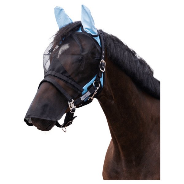 QHP Fly Mask, Removable Nose Piece