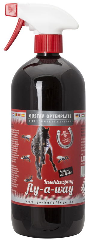 Gustav Optenplatz Fliegenspray Fly-a-Way, Bremsenspray Gustav Optenplatz Fliegenspray Fly-a-Way, Bremsenspray