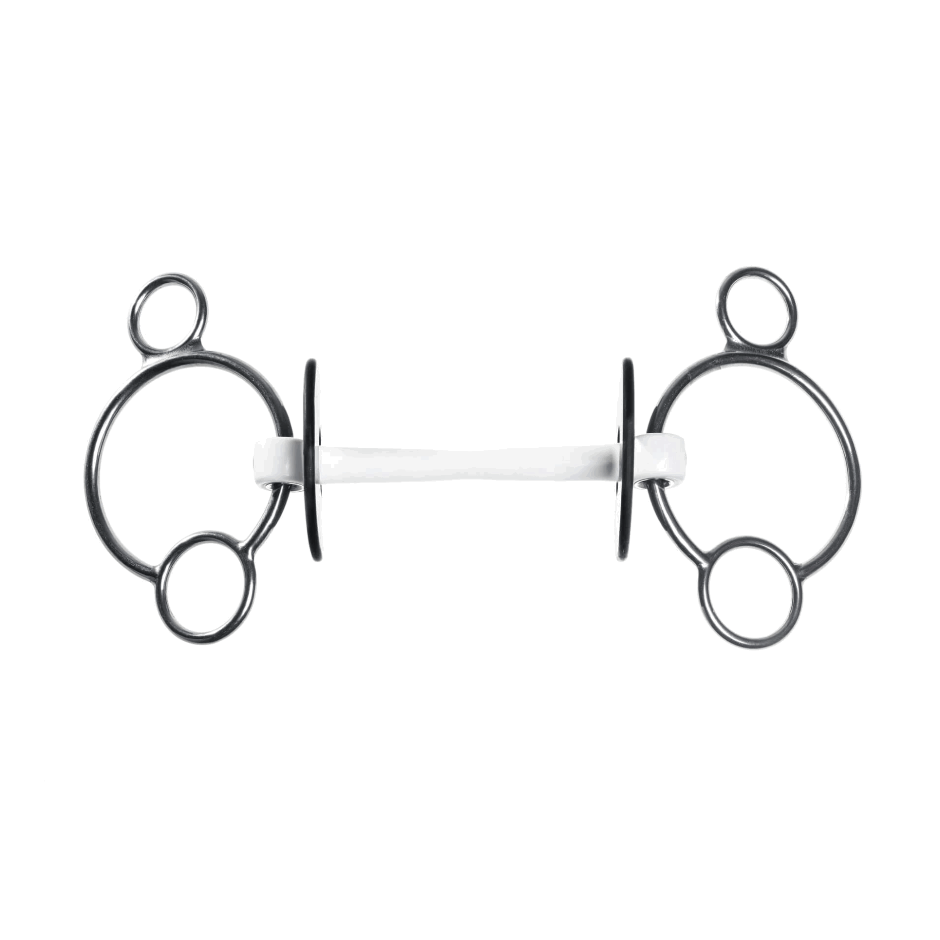 Trust 2,5-Ring Trense Inno Sense, Flexi Soft, Kunststoffgebiss, Stangengebiss