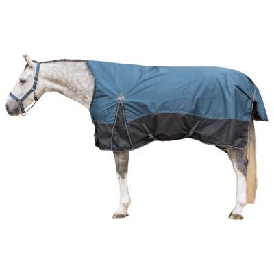 QHP Outdoordecke 1200D Collection HW25, Winterdecke,150 g, High-Neck