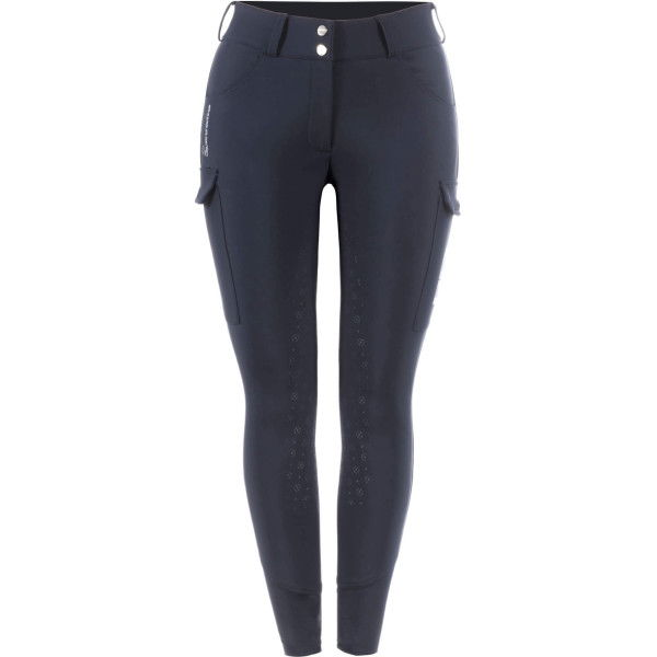 Cavallo Women´s Riding Breeches Cavalccintia Cargo FW24, Full Grip, Highwaist