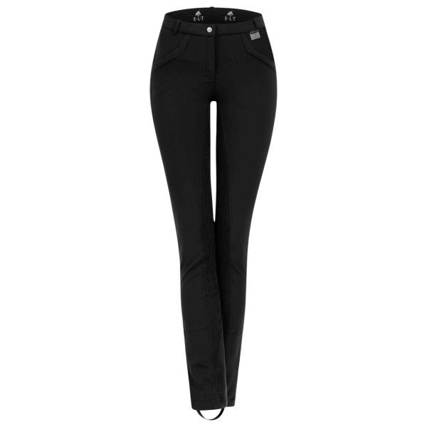 ELT Women's Riding Breeches Micro, Jodhpur, Full Seat, Imitation Leather