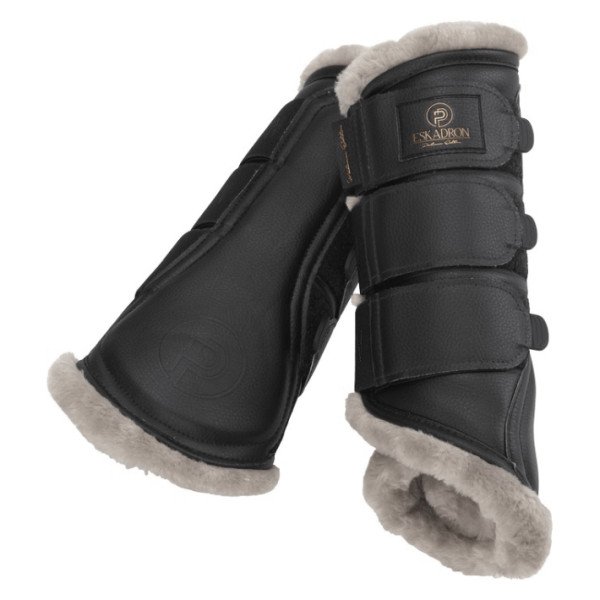 Eskadron Fur Tendon Boots Faux Leather FF Platinum 2023