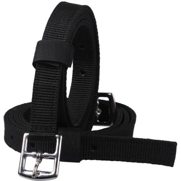 QHP Stirrup Leathers Nylon