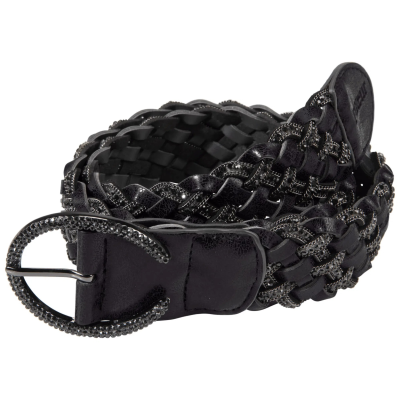 Prämie Pikeur Gürtel Damen Braided Belt Stone (85 cm, schwarz) ab 199 € Einkaufswert
