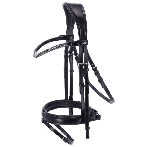 Schockemöhle Sports Bridle Malaga, Swedish combined, without reins