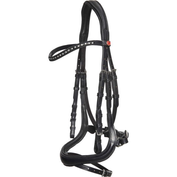 Kieffer Bridle Ilona, Swedish Combined, with Reins