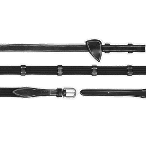 Dyon Gurtzügel mit Lederstegen WC, 19 mm Dyon Gurtzügel mit Lederstegen WC, 19 mm