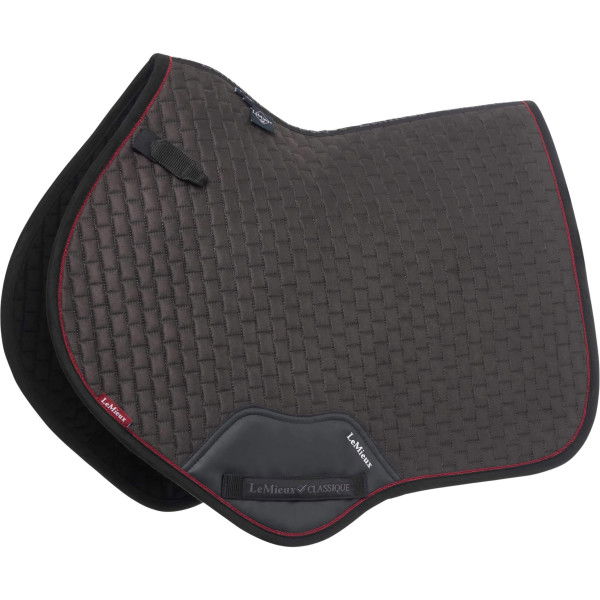 LeMieux Saddle Pad Suede Close Contact Square FW24, Eventing Saddle Pad