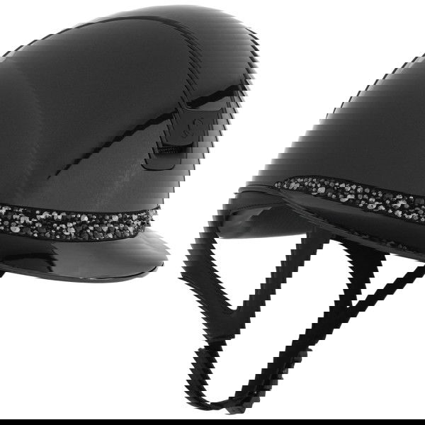 Samshield Reithelm Miss Shield 2.0 Shadowglossy, FB Glacier Crystal Black, Trim + Blason Matt Black