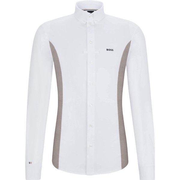 BOSS Equestrian Men´s Competition Shirt Norman FW24, Long Sleeve