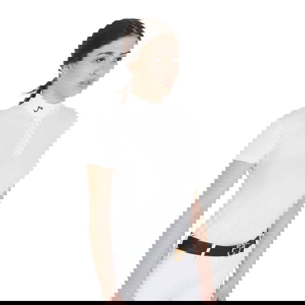 Equestro Women's Competition Shirt, short-sleeved