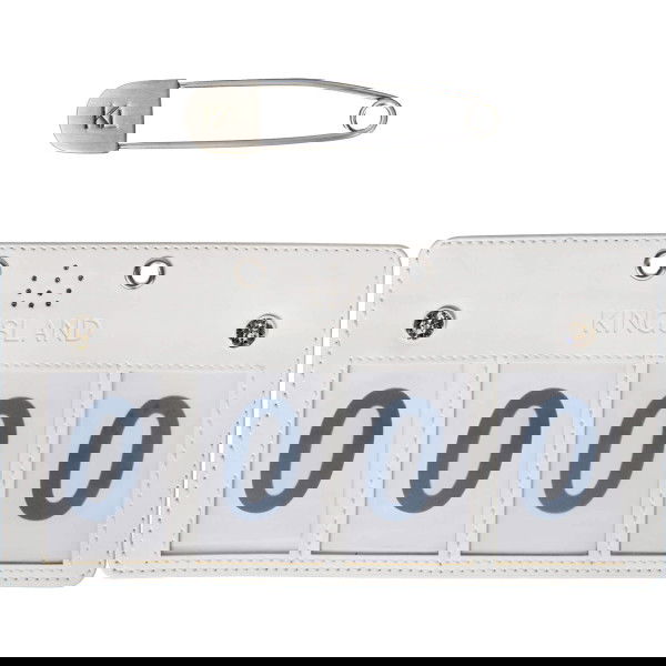 Kingsland Start Numbers KLmaddie FW25, with Swarovski Stones, 4-Digit, Set of 1