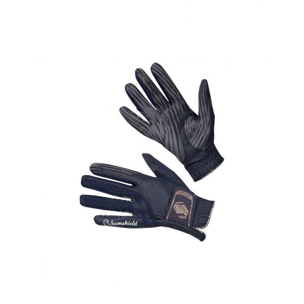 Samshield Riding Gloves V-Skin Swarovski, Imitation Leather