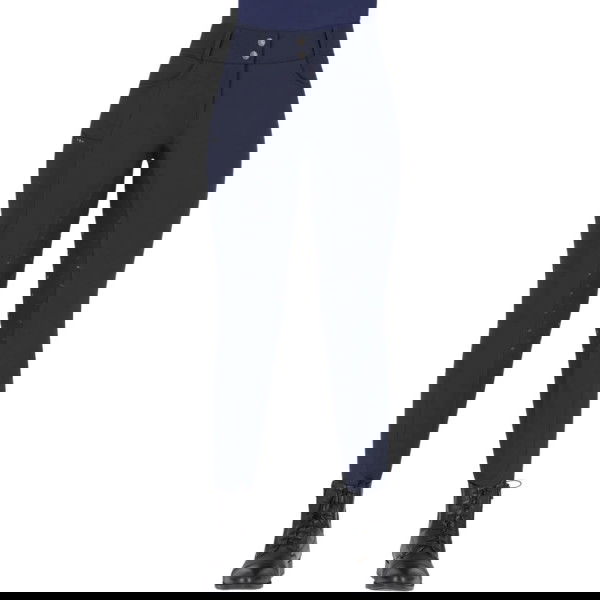 QHP Reithose Damen Lymee HW25, Softshellreithose, Vollbesatz, Full-Grip, High Waist