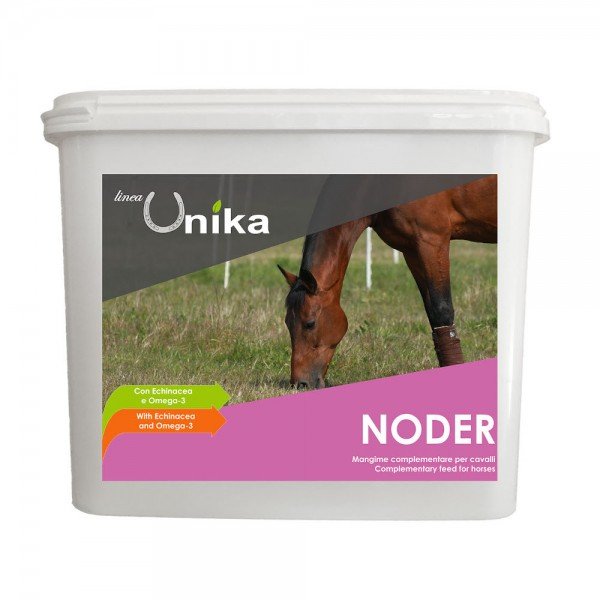Unika Noder, schützt die Haut, Insektenabwehr, für Sommerekzemer, Ergänzungsfutter