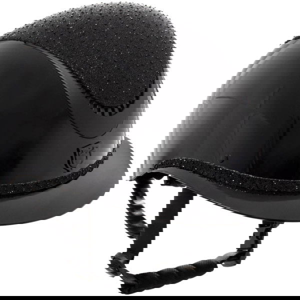 Equestro Reithelm Rhinestones, Wide Visor