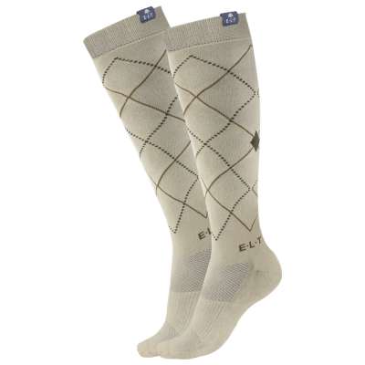 ELT Reitsocken Argyle HW25, Kniestrümpfe