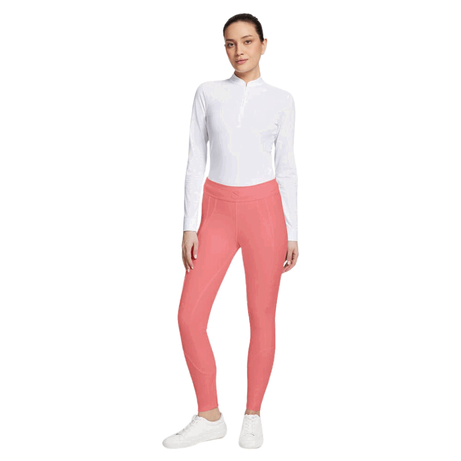 Samshield Reitleggings Damen Gaia Pull On, Vollbesatz, Full-Grip, High Waist