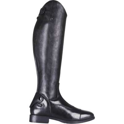 QHP Riding Boots Birgit, Leather Riding Boots, Girl, Women, Black