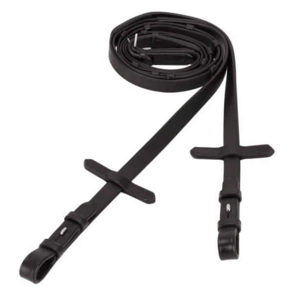 Schockemöhle Sports Zügel Soft Rubber Reins Stops, Gummizügel