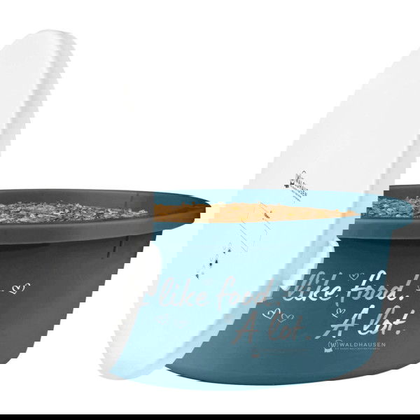 Waldhausen XL Müsli-Schale I Like Food A Lot HW25, mit Deckel, 8 L