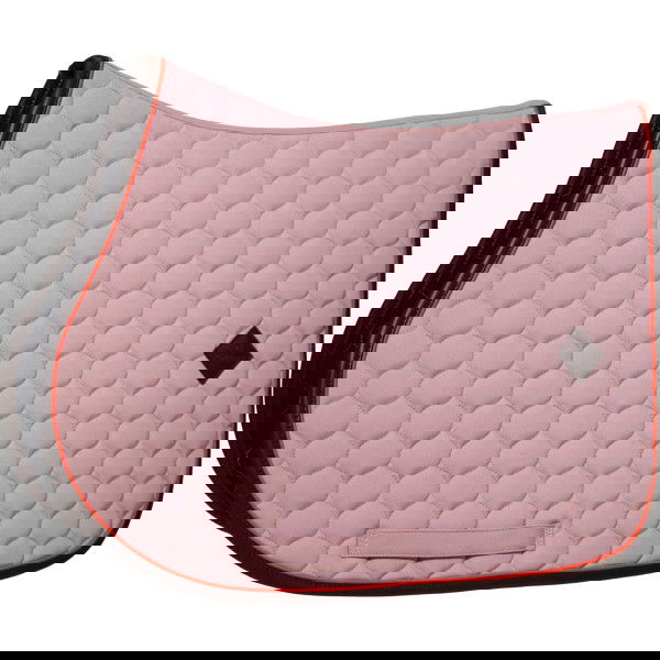 Kentucky Horsewear Saddle Pad Onion Quilt Leather Neon, Jumping Saddle Pad