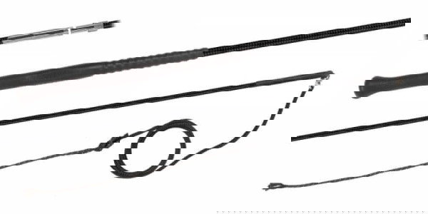 Fleck Longierpeitsche, teilbar, mit Schraubverschluss