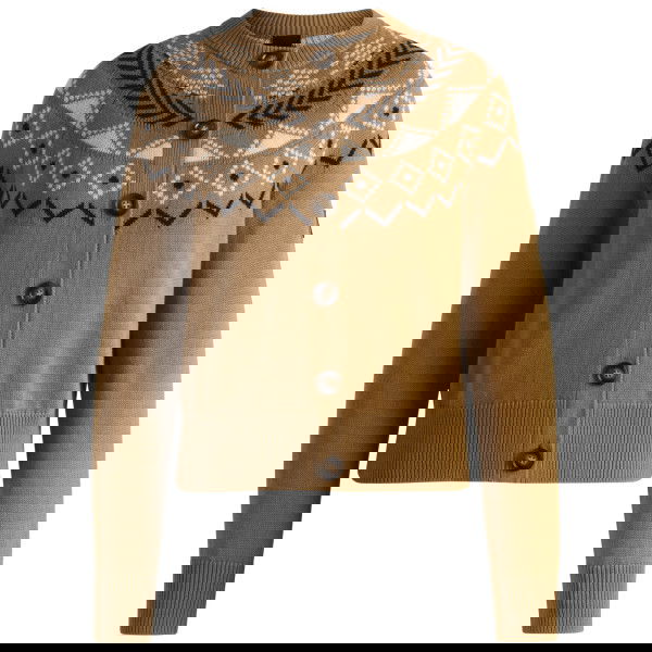 BOSS Equestrian Women's Jacket Aurelia FW25, Cardigan, Norwegian Pattern