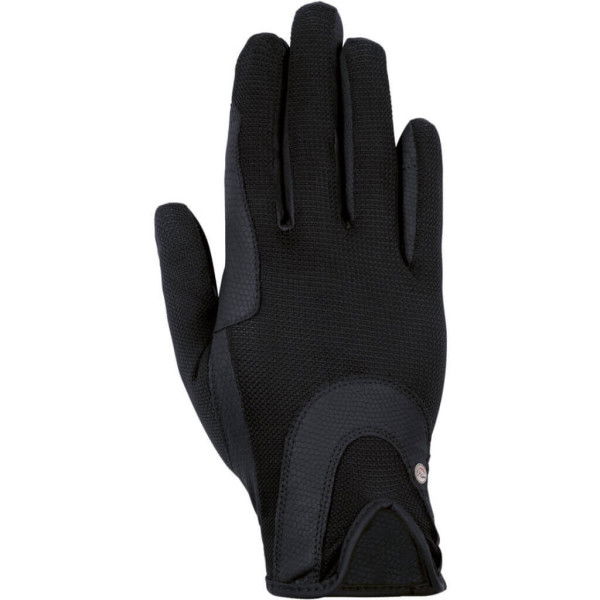 HKM Kids Riding Gloves Grip Mesh