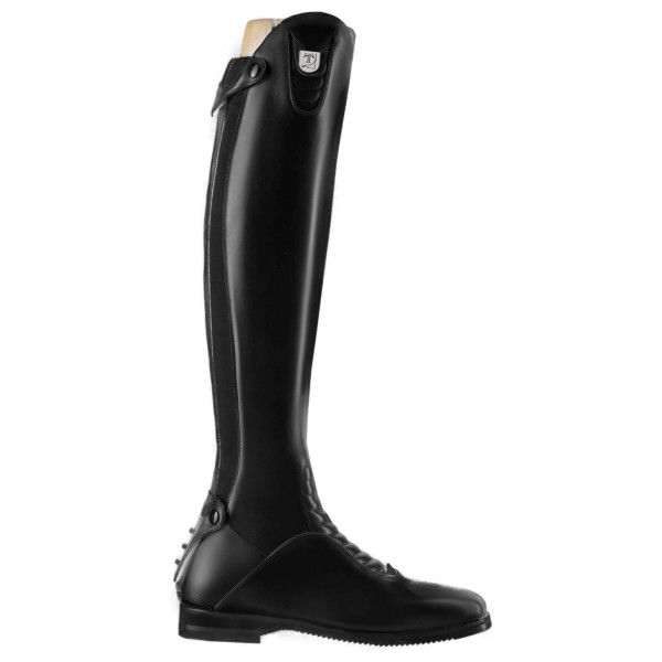 Tucci Riding Boots Harley Plus, Women, Men, black with grey insert