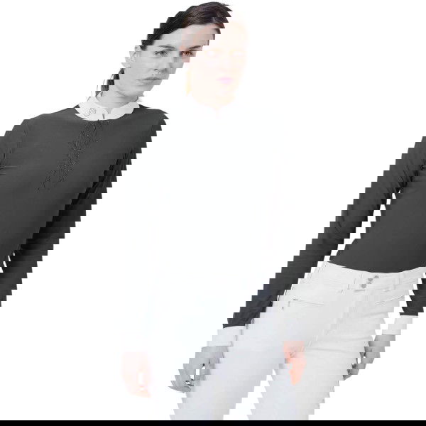 Samshield Women's Competition Shirt Loise Crystal Leaf, long-sleeved