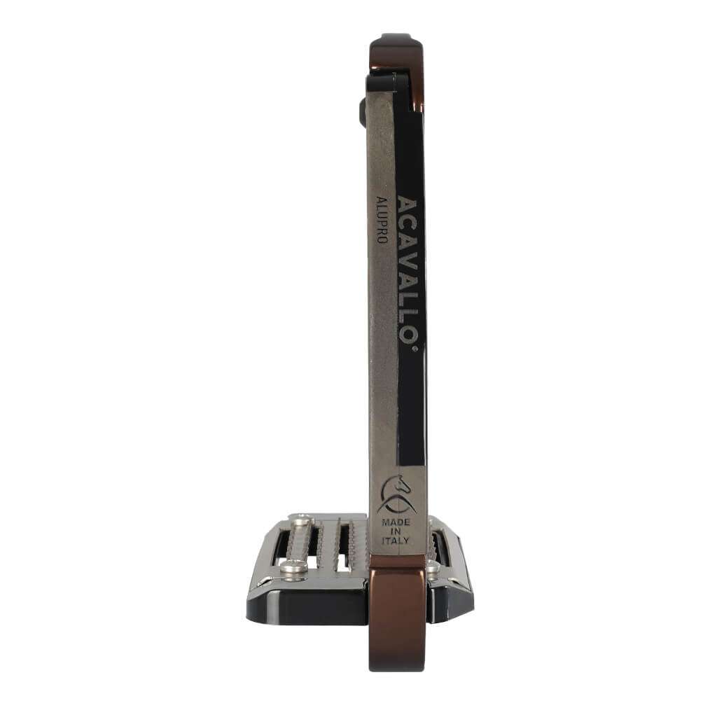 Acavallo Alupro Hackamore Bronze – Mèche Sans Mors, Légère Et Réglable, Pour Chevaux Sensibles