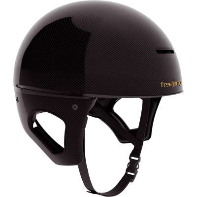 Freejump Reithelm Jockey Skull Carbon, mit Schläfenschutz