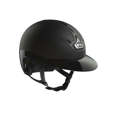 Veredus Reithelm Vita Carbon GST, breites Schild, matt