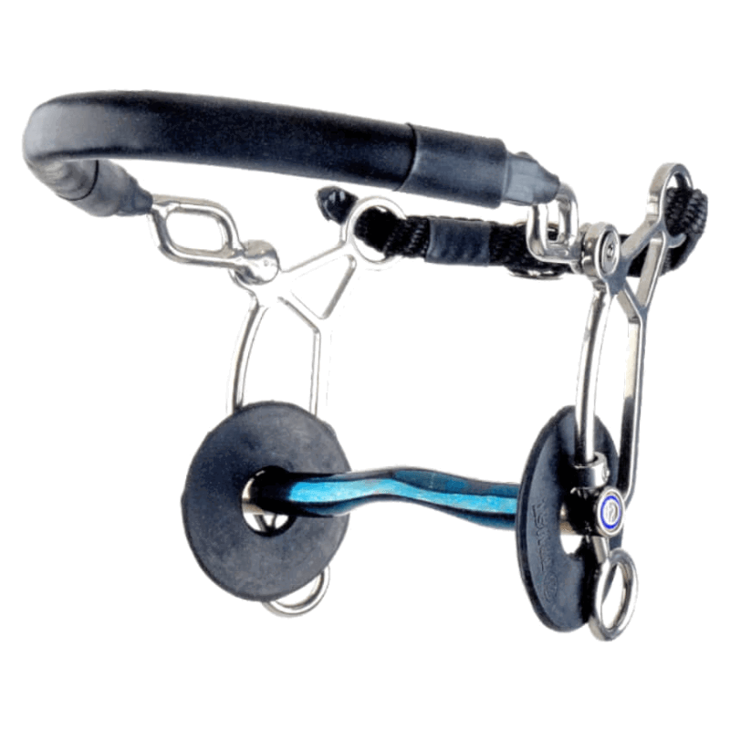 Trust Hackamore Kombi Kurz, Sweet Iron, Low Port, Stangengebiss, kleine Zungenfreiheit