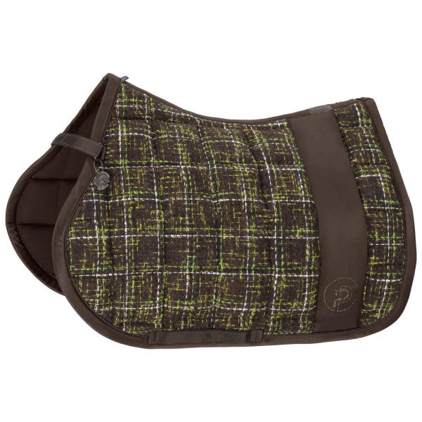 Eskadron Saddle Pad Big Square Bouclé Platinum FW24, Jumping Saddle Pad