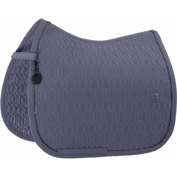Eskadron Saddle Pad Softshell Emblem Platinum FW26, Dressage Saddle Pad
