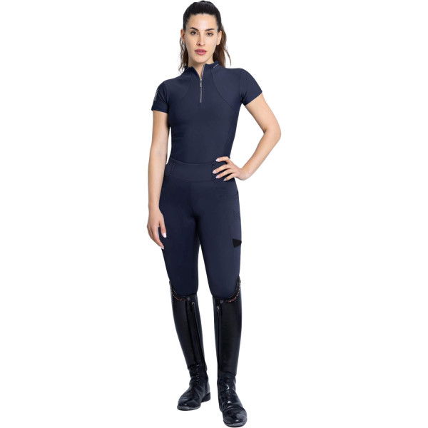 Maximilian Equestrian Reitleggings Damen Tech, Vollbesatz, Full-Grip, High Waist