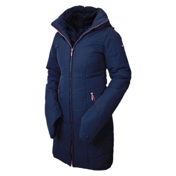 Equestrian Stockholm Women's Coat Denali Lagoon Blush, Winter Coat, Quilted Coat