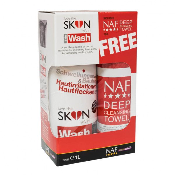 NAF Wash Lotion Love the Skin he's in Skin Bodywash, Shampoo