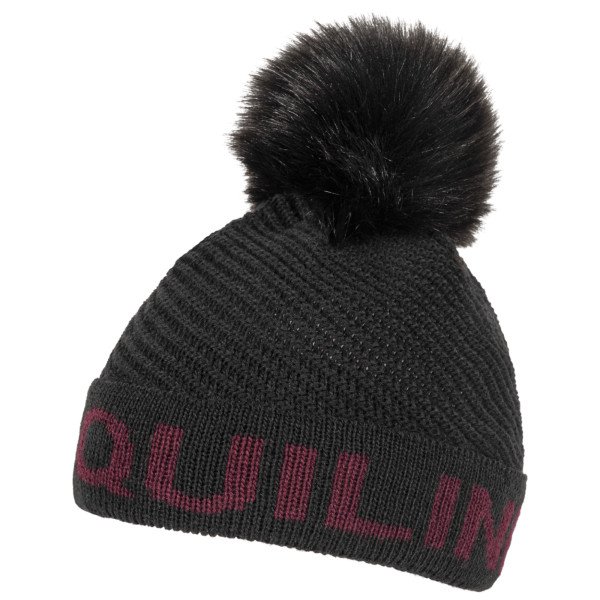 Equiline Women's Hat Califcp FW23, Knitted Hat, with Pom Pom