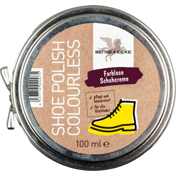 Bense & Eicke Schuh Creme farblos, Lederpflege