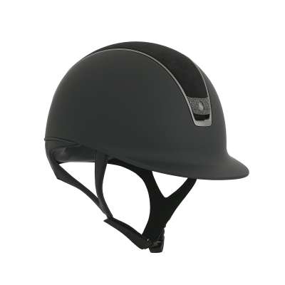 Samshield Reithelm Classic 2.0 SM, Top Alct, Trim Black Chrome, Blason Crystal Fabric Metal Eclipse