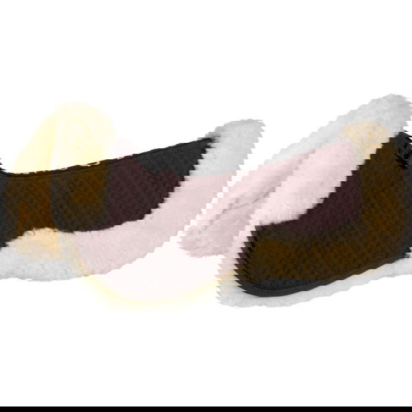 Equestro Lambskin Pad, with Fur Trim at Front and Back