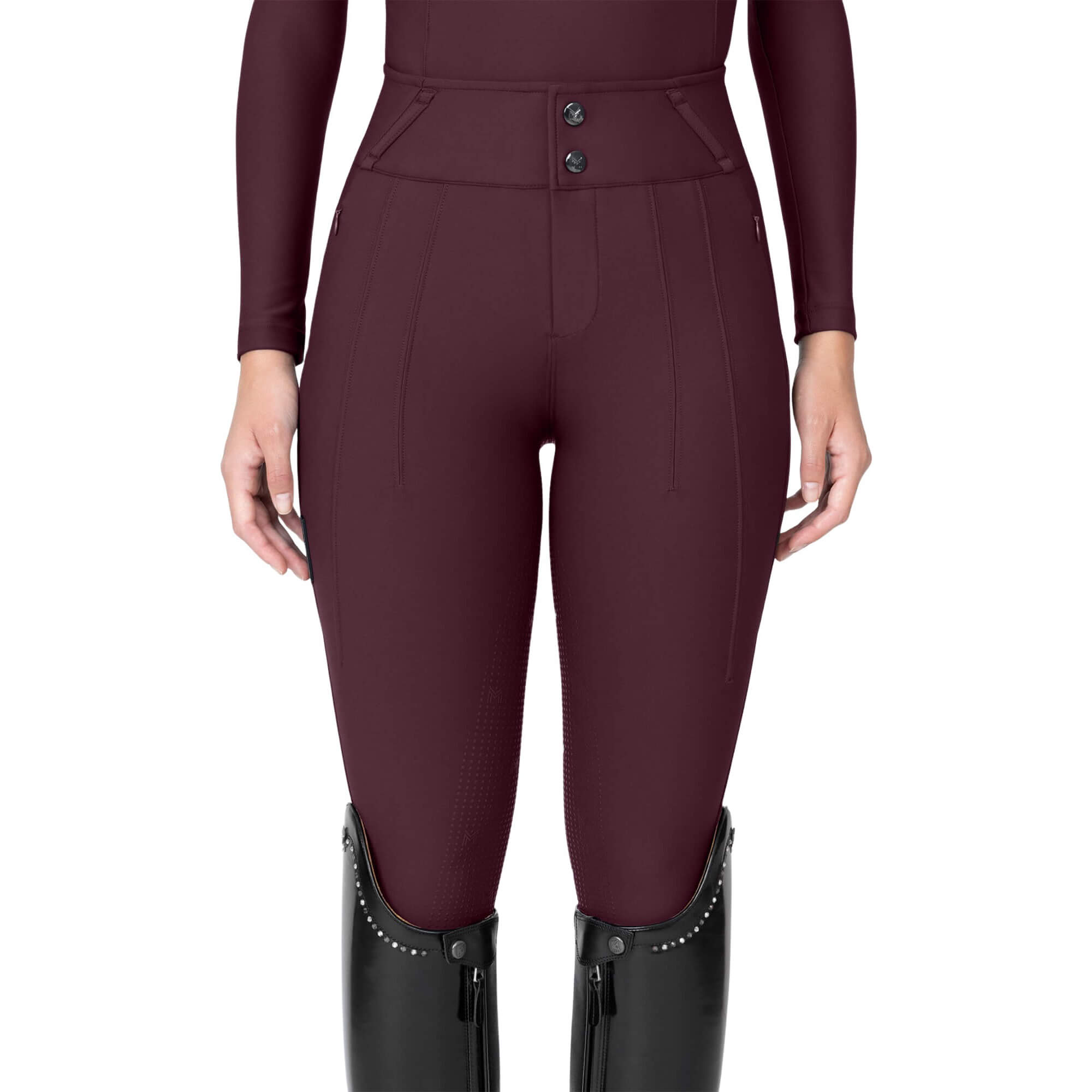 Maximilian Equestrian Reithose Damen Vision, Vollbesatz, Full-Grip