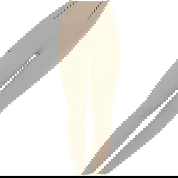 Equestro Reitleggings Damen Slim Fit, Vollbesatz, Full-Grip, High Waist